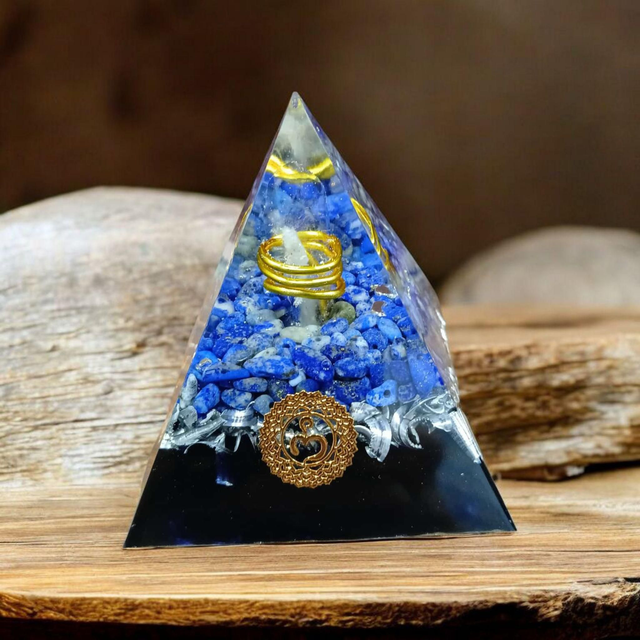 Orgonita lapislázuli 