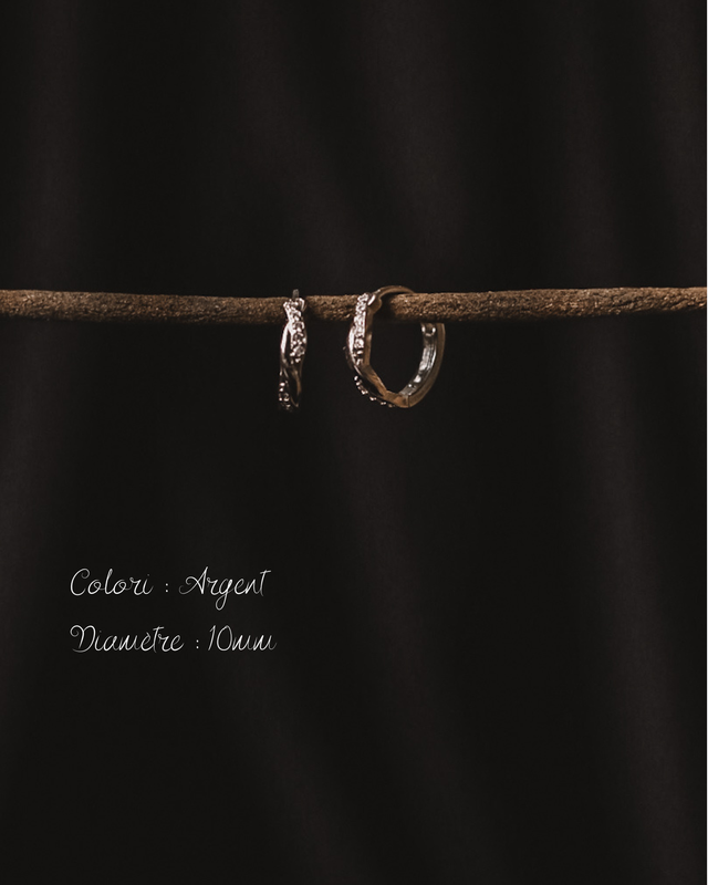 Anneau torsade • Argenté