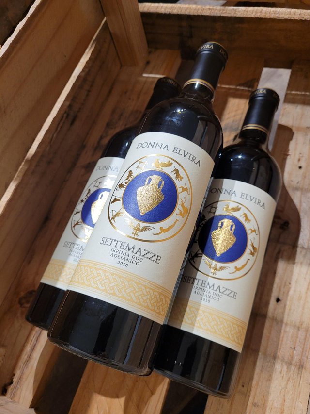 Donna Elvira, ‘Settemazze’ Aglianico Irpina DOC 2018