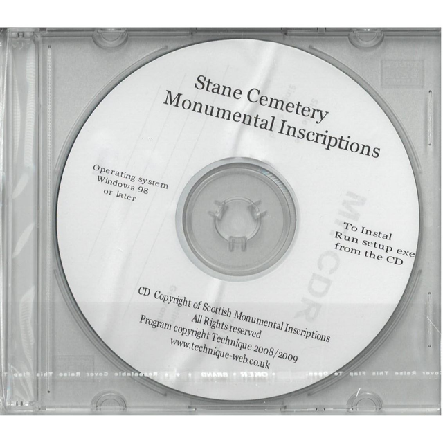 Stane Cemetery, Shotts, Lanarkshire CD