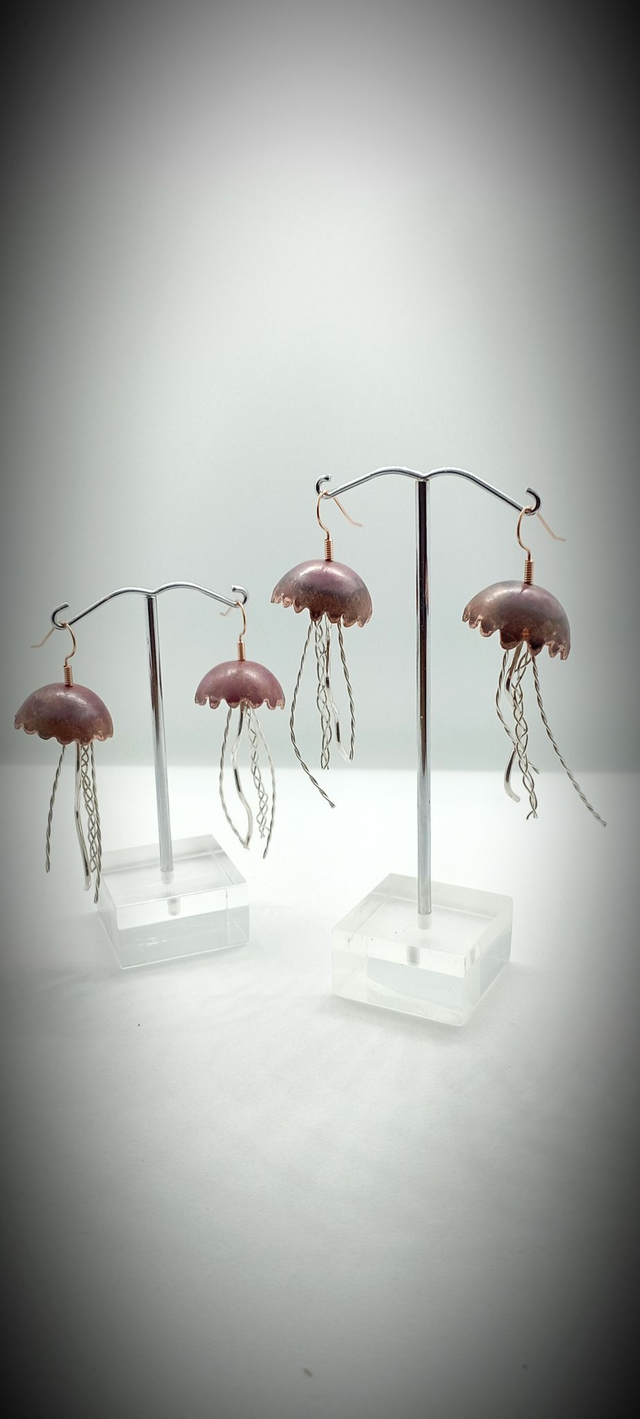 Boucles d'Oreilles Méduses