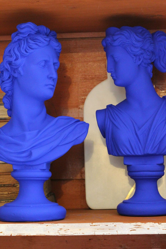 Duo de buste Artemis (Diane) et Apollon