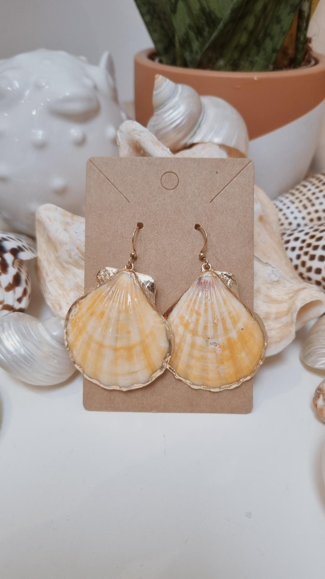 Boucles d'oreilles coquillages 