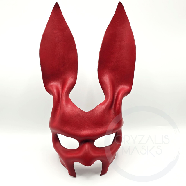 Red hare mask