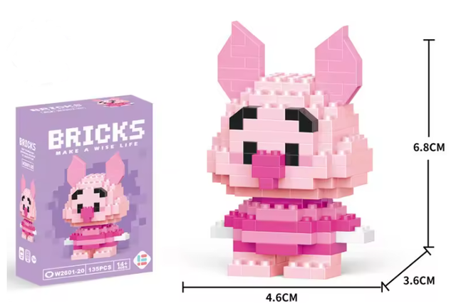 Pequeño amigo rosado · Nivel fácil