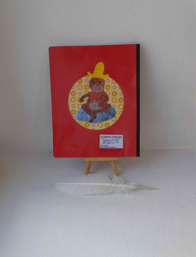 Le carnet ligné aux orangs-outans