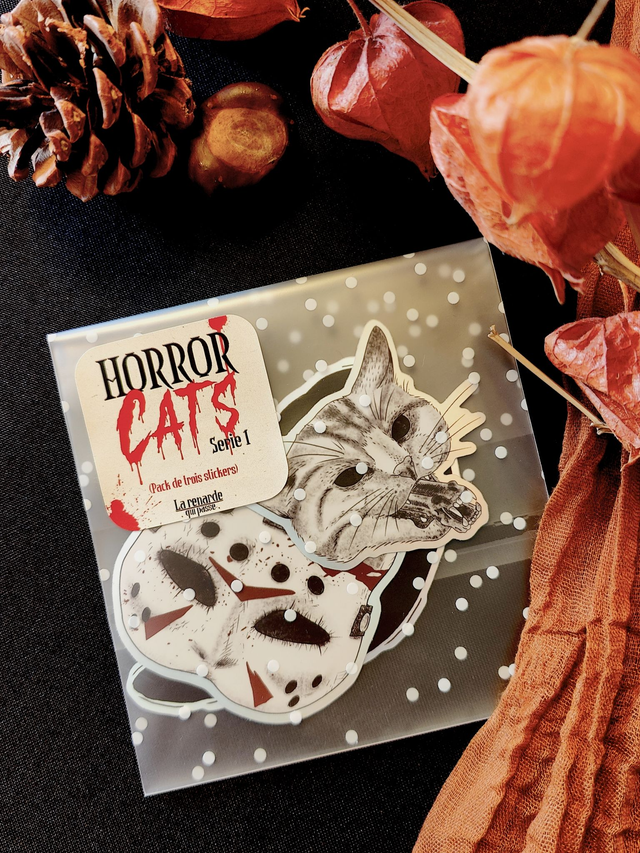 Pack Horror Cats série #1