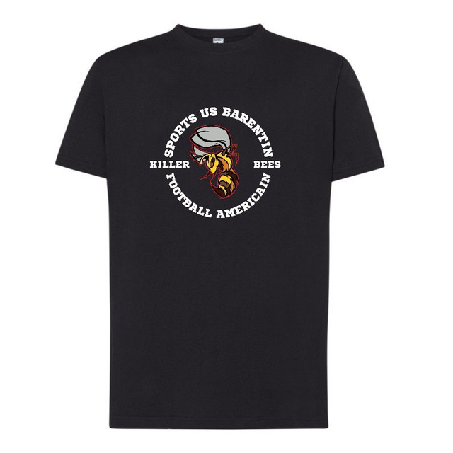 T-shirt unisex noir