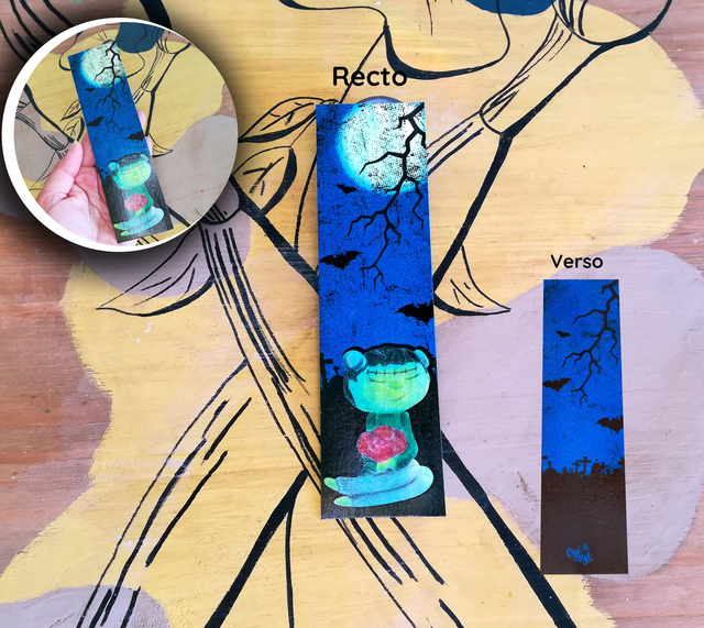 Marque page Elizabeth Frankenstein