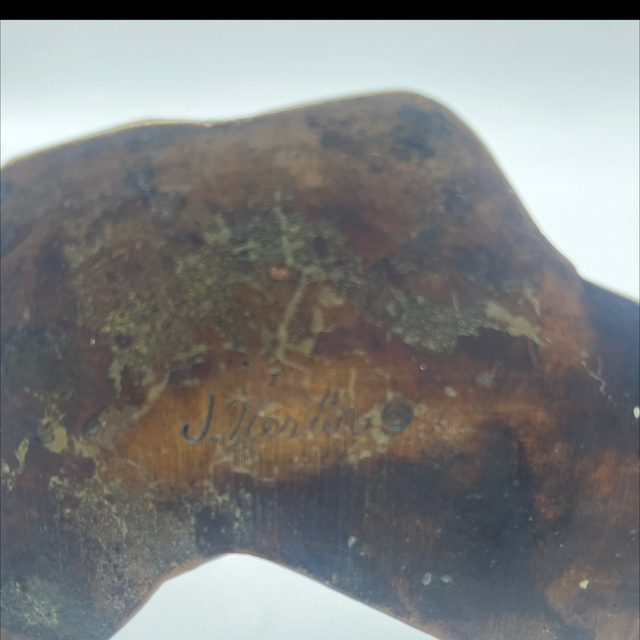 J. Nestor Bronze Horse & Handler Sculpture – Signed – Approx. 15cm