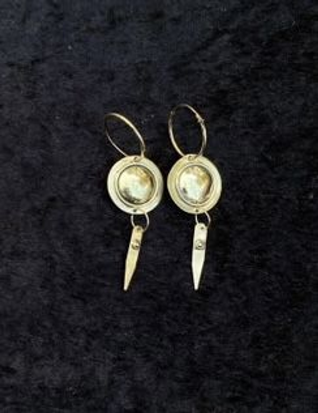 1616005 Ohrringe gold (brass)