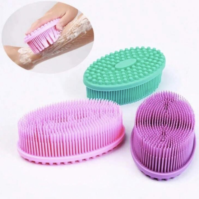 Brosse pour le corps en silicone 