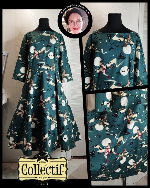 Robe Collectif Suzanne Witches Swing T48