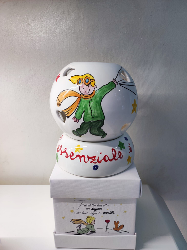 Sfera Led con base collezione piccolo principe