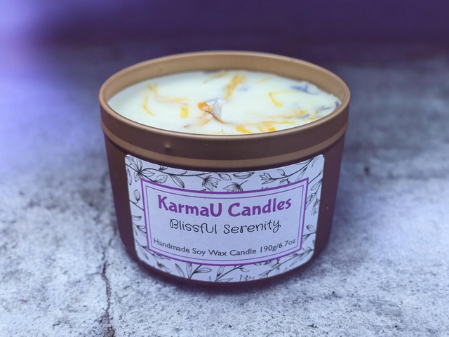 Blissful Serenity Soy Wax Candle