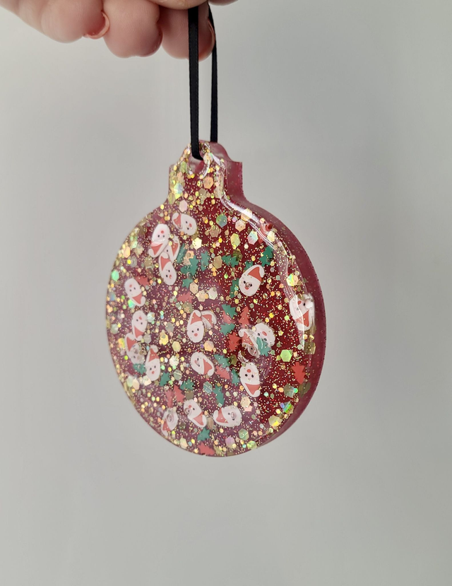 Christmas Tree Circular Baubles - Various Designs