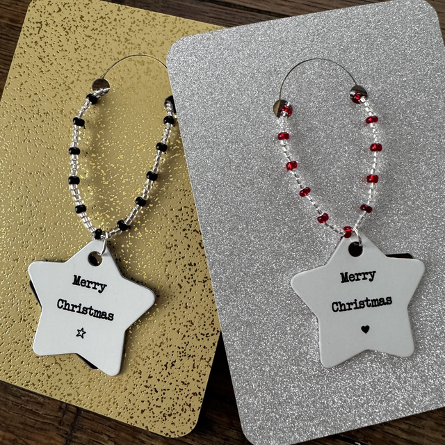 Metal Star Charm/Gift Tag/Decoration