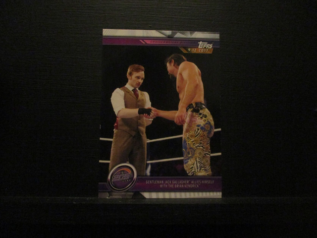 Gentleman Jack Gallagher Allies Himself With The Brian Kendrick - Champions Original Trading Card #40