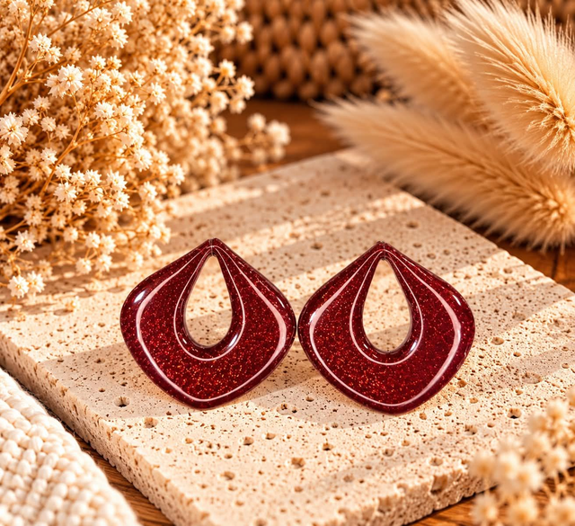 Pampilles "Rubis Glamour"