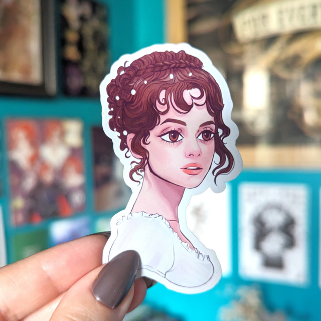 Liz Bennet | Glossy / Holographic sticker