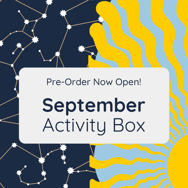 September Nature Activity Box – Balance and Change