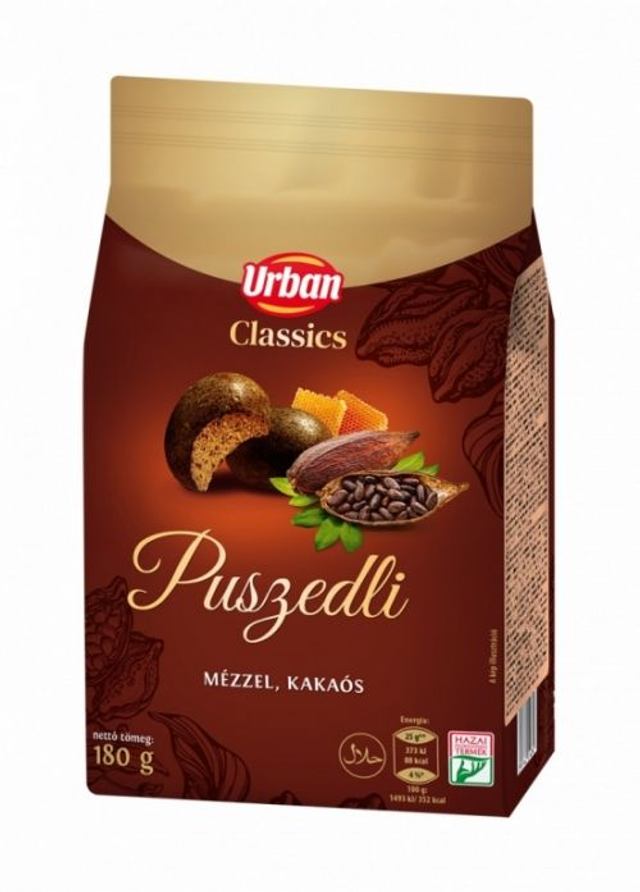 Urban csokis puszedli 180g Cocoa (Biscuits moelleux)