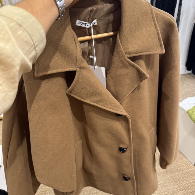 Manteau camel 