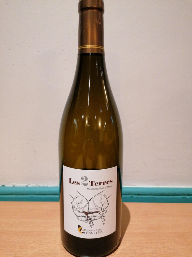 Muscadet " Les 2 Terres" Domaine Des Cognettes 