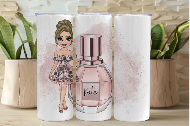 Flower inspired 20oz tumbler 