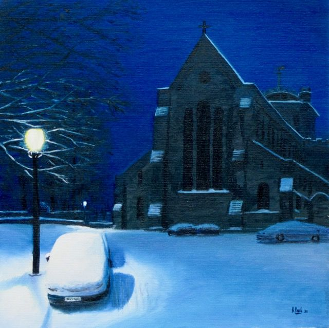 Romsey Night 3 Christmas card set