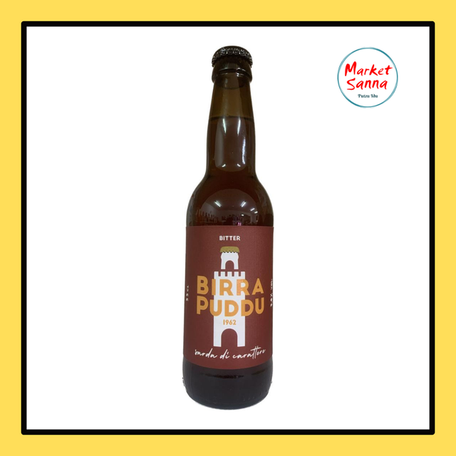 Birra Puddu Bitter GLUTEN FREE - 33 cl.