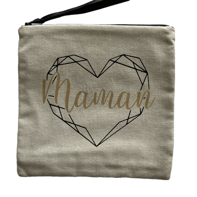 Pochette Carrée Origami Maman