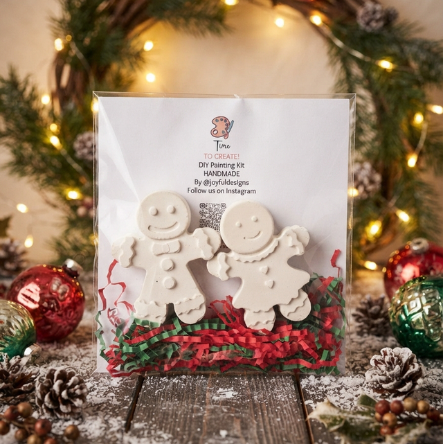 Paint Your Own Gingerbread People