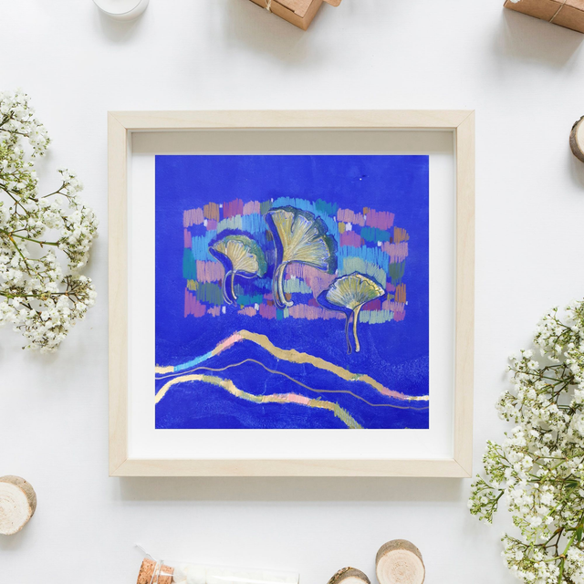 Gymko - monotype sur papier