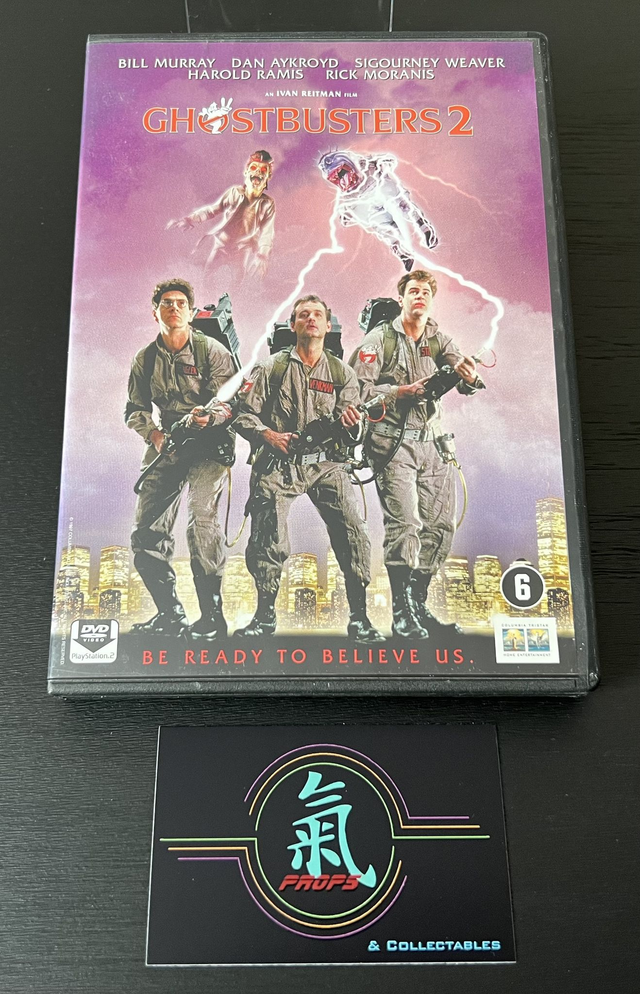 DVD :  Ghostbusters 2 * PAL 2 Region * Bill Murray * Dan Akroyd * Harold Ramis * 1989 *