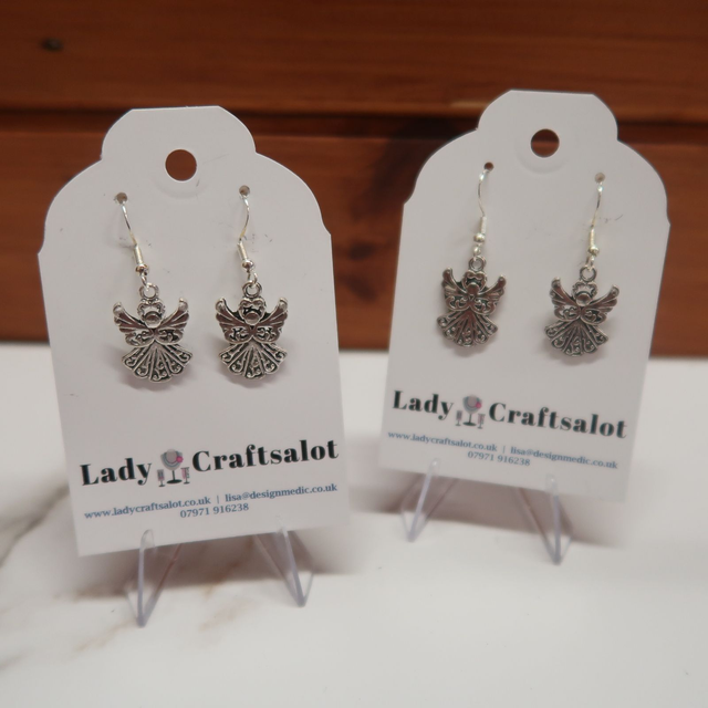 Christmas Angel Earrings