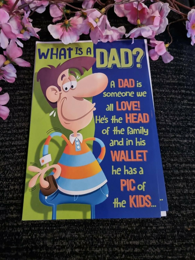 What is Dad? Wallet Joke Father's Day Card