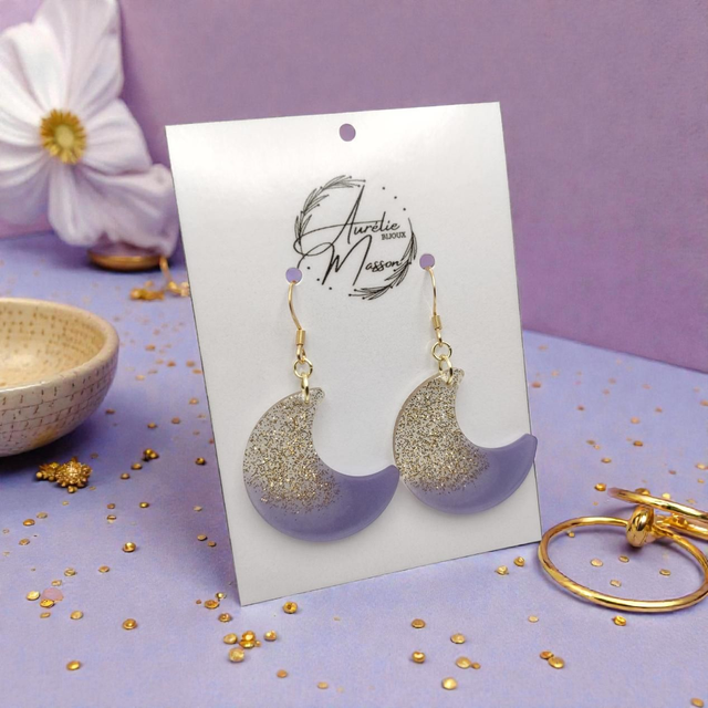 Boucles d'oreilles "Lupina"
