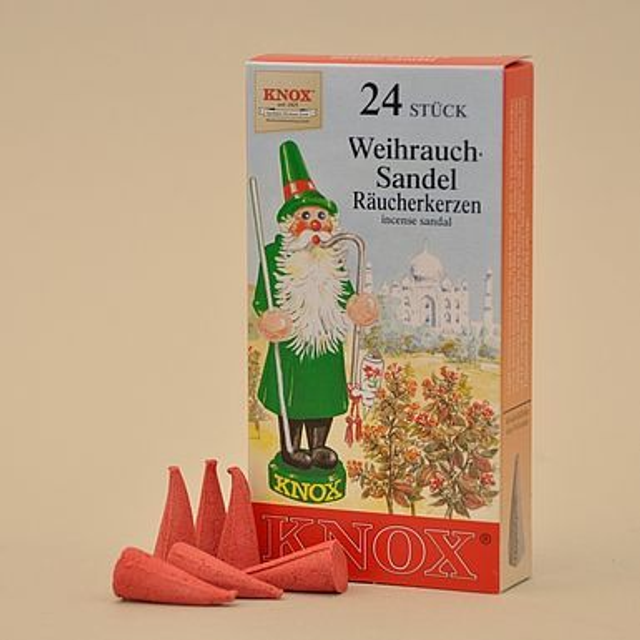 Knox Räucherkegel - Weihrauch-Sandel