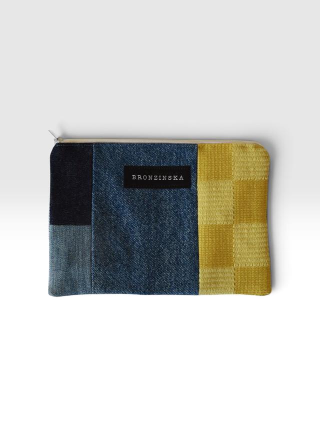 Small patchwork pouch