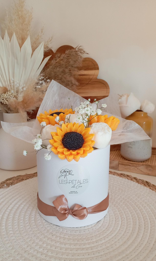 Bouquet de bougies "Éclat d'été" 🌻