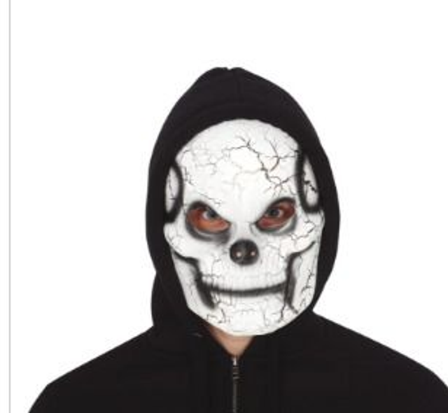 HALLOWEEN ,   MASCHERA TESCHIO IN PVC