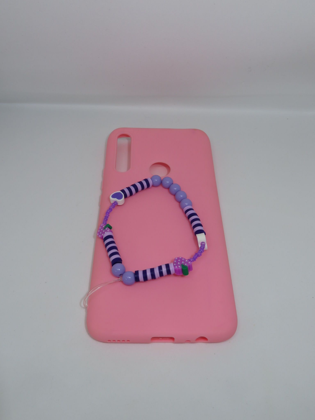 Bijoux téléphone violet