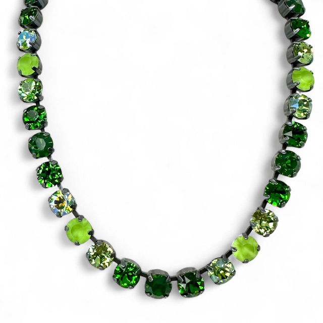 Collier DEVA KLASSIK BIG Green Dream, Grün