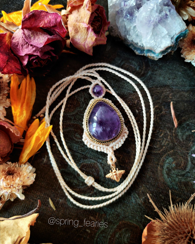 Collier Mystique Améthyste