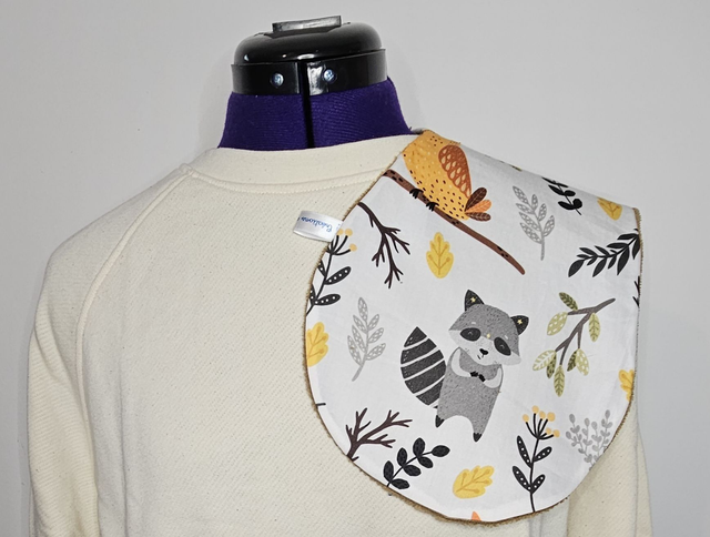 BAVOIR D’EPAULE RATON LAVEUR