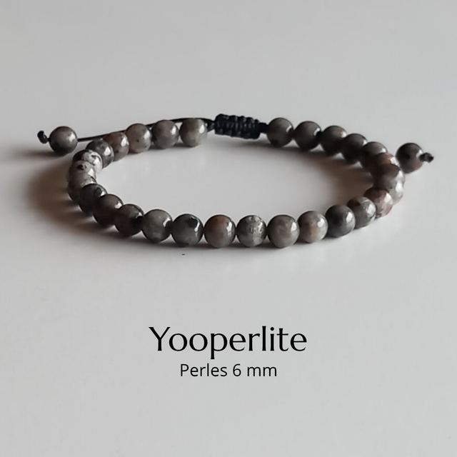 Bracelet ajustable en Yooperlite