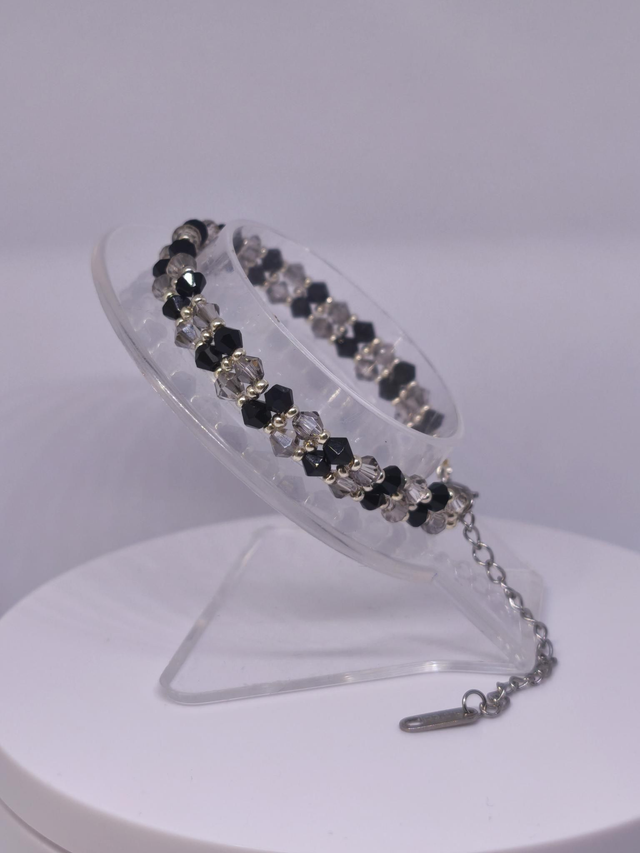 Bracelet perles bicones