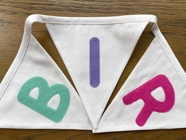 Birthday bunting
