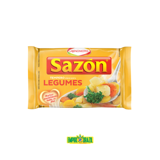 Tempero para Legumes / Vegetable Seasoning SAZON 60g